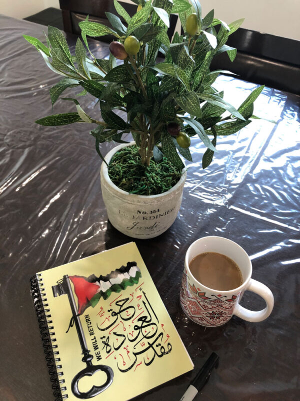 Palestinian Flag Right of Return Arabic Customized Spiral Notebook - Image 7
