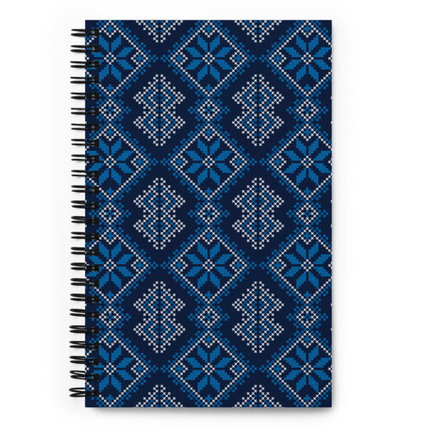 Palestinian Realistic Tatreez Pattern #16 Customized Notebook - Image 4