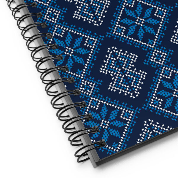 Palestinian Realistic Tatreez Pattern #16 Customized Notebook - Image 2
