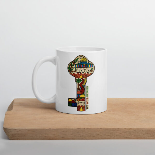 Palestinian Key of Return Palestine Freedom Customized Gift Coffee Mug - Image 2