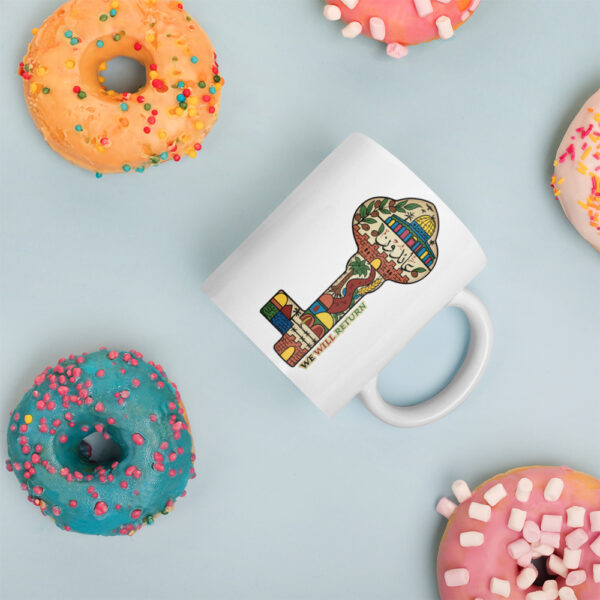 Palestinian Key of Return Palestine Freedom Customized Gift Coffee Mug - Image 3