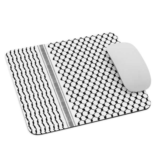 Palestinian Arabic Hatta Kufiya Pattern Customized Mouse Pad
