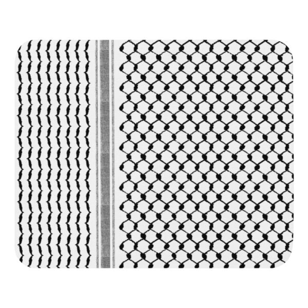 Palestinian Arabic Hatta Kufiya Pattern Customized Mouse Pad - Image 3