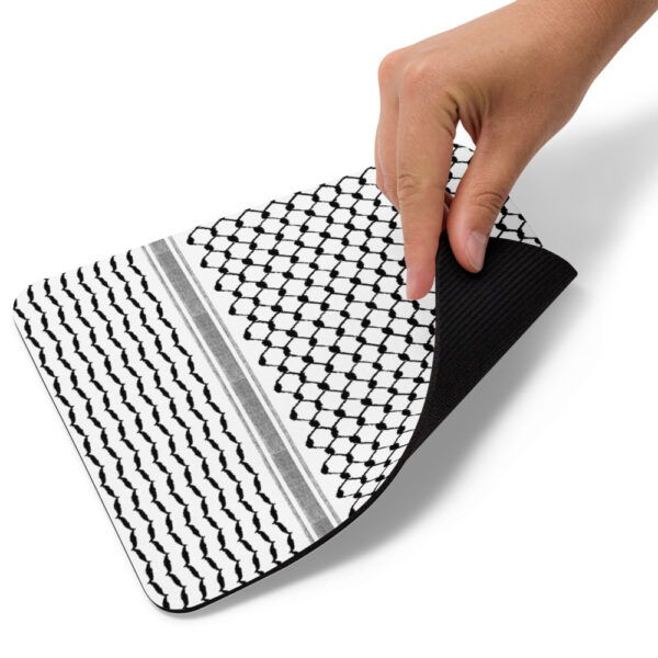 Palestinian Arabic Hatta Kufiya Pattern Customized Mouse Pad - Image 2
