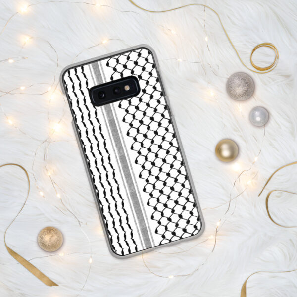 Palestinian Hatta Kufiya Pattern#2 Custom Samsung Phone Case - Image 4