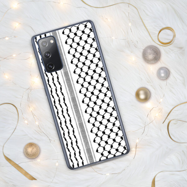Palestinian Hatta Kufiya Pattern#2 Custom Samsung Phone Case - Image 6