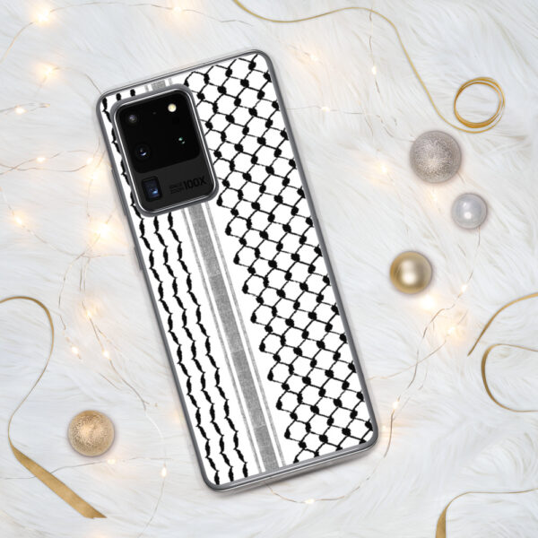 Palestinian Hatta Kufiya Pattern#2 Custom Samsung Phone Case - Image 8