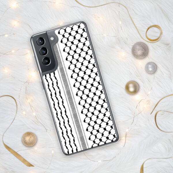 Palestinian Hatta Kufiya Pattern#2 Custom Samsung Phone Case - Image 9