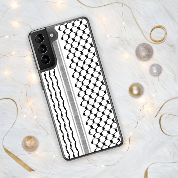 Palestinian Hatta Kufiya Pattern#2 Custom Samsung Phone Case - Image 10