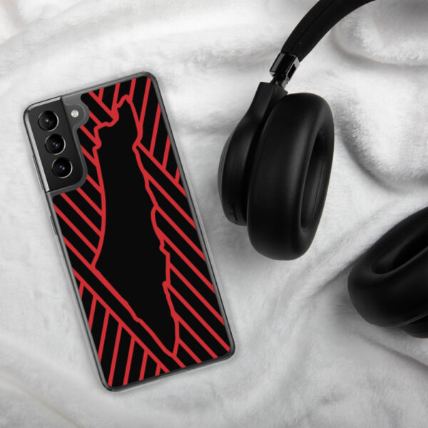 Palestine Freedom Map In Pattern Design TPU Samsung Phone Case - Image 2