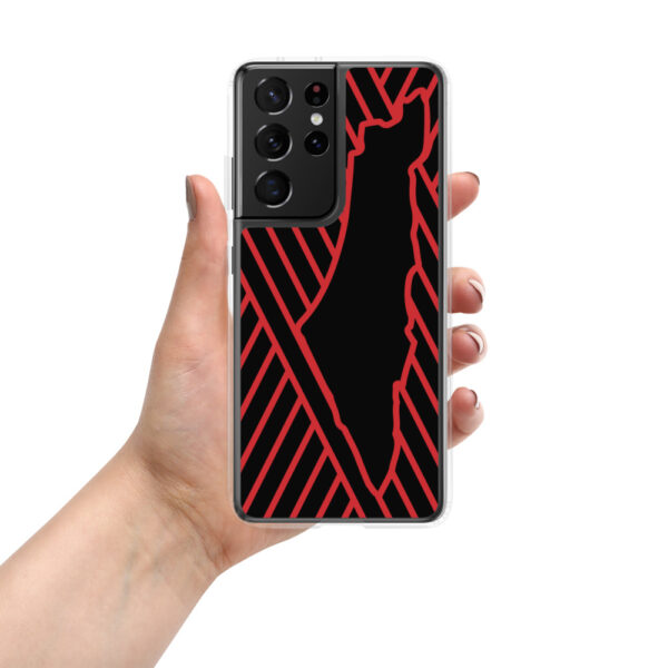 Palestine Freedom Map In Pattern Design TPU Samsung Phone Case - Image 6
