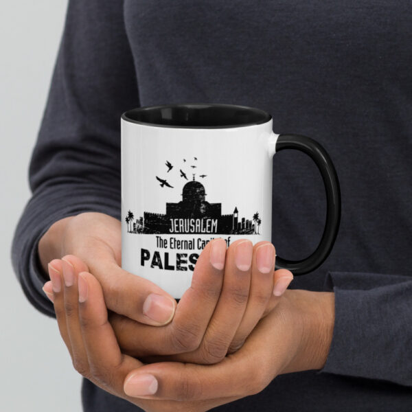 Jerusalem Colorful Coffee Mug the Eternal Capital of Palestine - Image 2