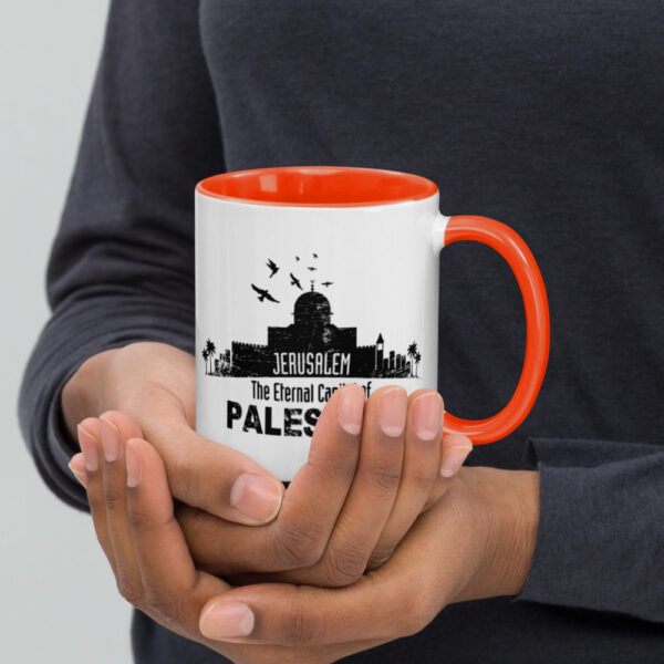 Jerusalem Colorful Coffee Mug the Eternal Capital of Palestine - Image 5