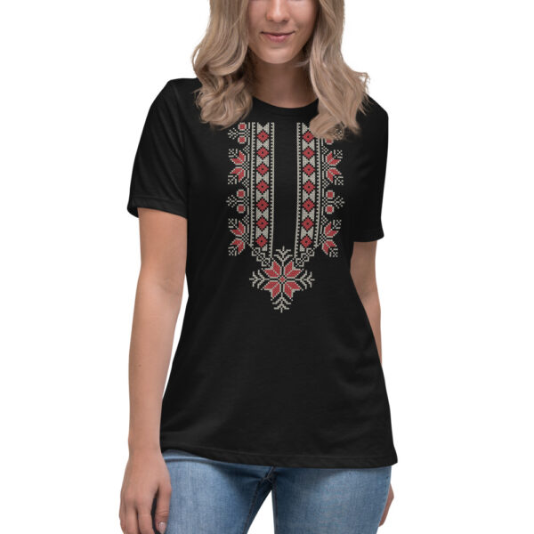 Palestinian Embroidery Palestine Tatreez Pattern14 Women's T-shirt