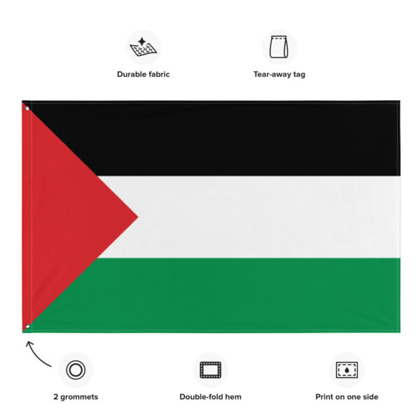 Palestinian Flag Premium Quality Home Office Wall Decor - Image 2