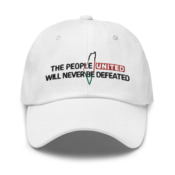 Palestine The People United Custom Embroidered Dad Hat - Image 13