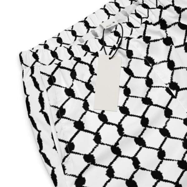 Custom Unisex Track Pants Palestinian Kufiya Hatta Pattern - Image 3