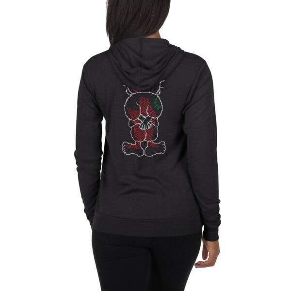 Love Palestine Zip Hoodie Custom Handhala Palestinian Flag - Image 2