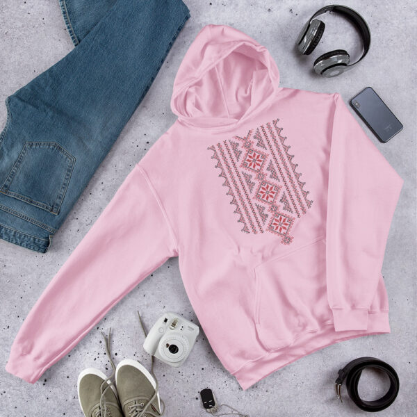 Palestinian Tatreez Embroidery Pattern Arabic hoodie