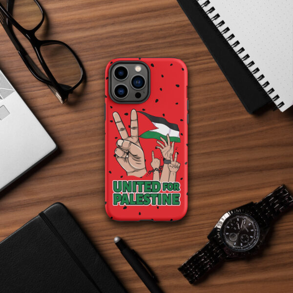 United for Palestine Flag Tough Case for iPhone - Image 5