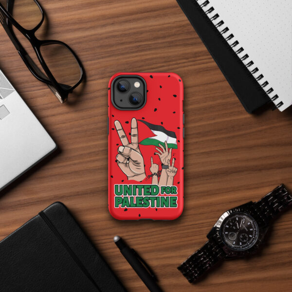 United for Palestine Flag Tough Case for iPhone - Image 6