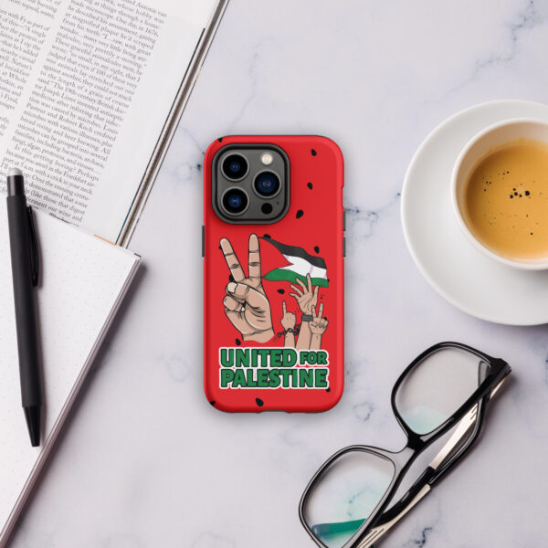 United for Palestine Flag Tough Case for iPhone - Image 8