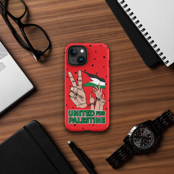United for Palestine Flag Tough Case for iPhone
