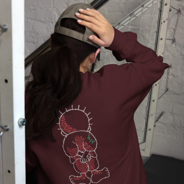 Palestine Handhala Palestinian Tatreez Custom Print Sweatshirt - Image 2