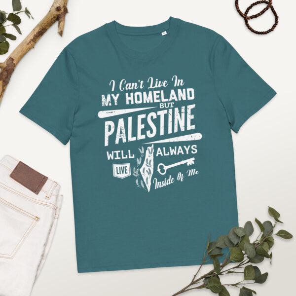 Palestine Organic Cotton Customizable Graphic T-shirt - Image 13