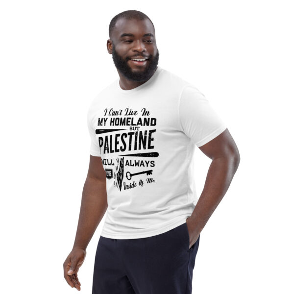 Palestine Organic Cotton Customizable Graphic T-shirt - Image 7