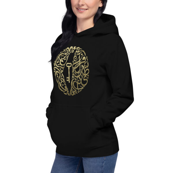 Palestine Map Palestinian Arabic Calligraphy Art Hoodie - Image 2