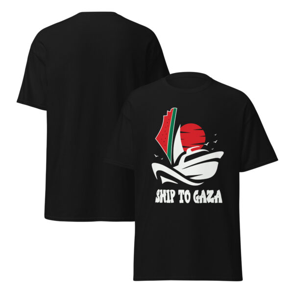 Free Palestine Ship to Gaza Madleen Boat Tshirt