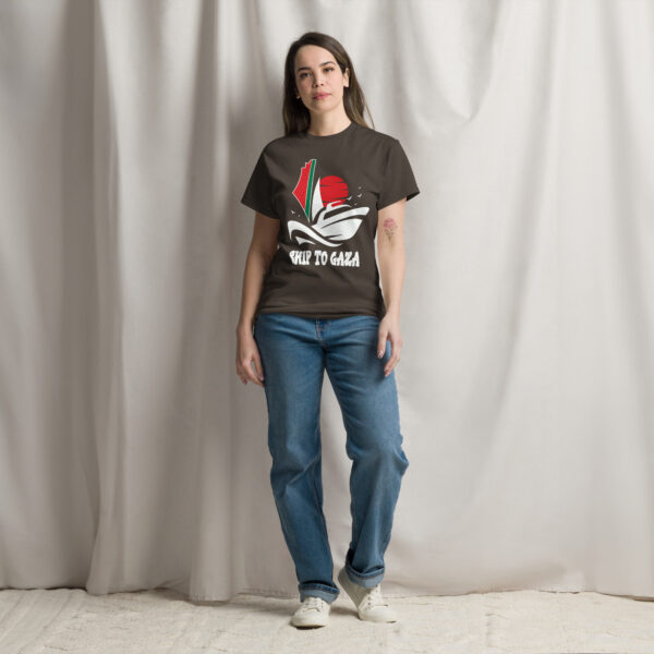 Free Palestine Ship to Gaza Madleen Boat Tshirt - Image 6