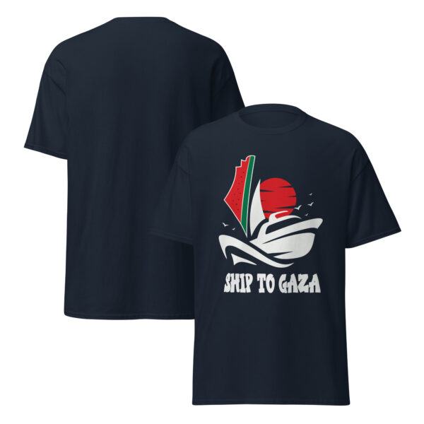 Free Palestine Ship to Gaza Madleen Boat Tshirt - Image 10