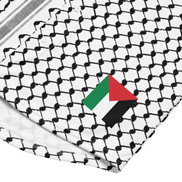 Palestinian Kufiya Baseball Jersey Customized Hatta Shirt - Image 10