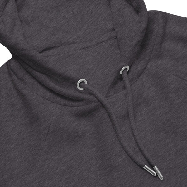 Palestine Map Arabic Calligraphy Custom Eco Raglan Hoodie - Image 2