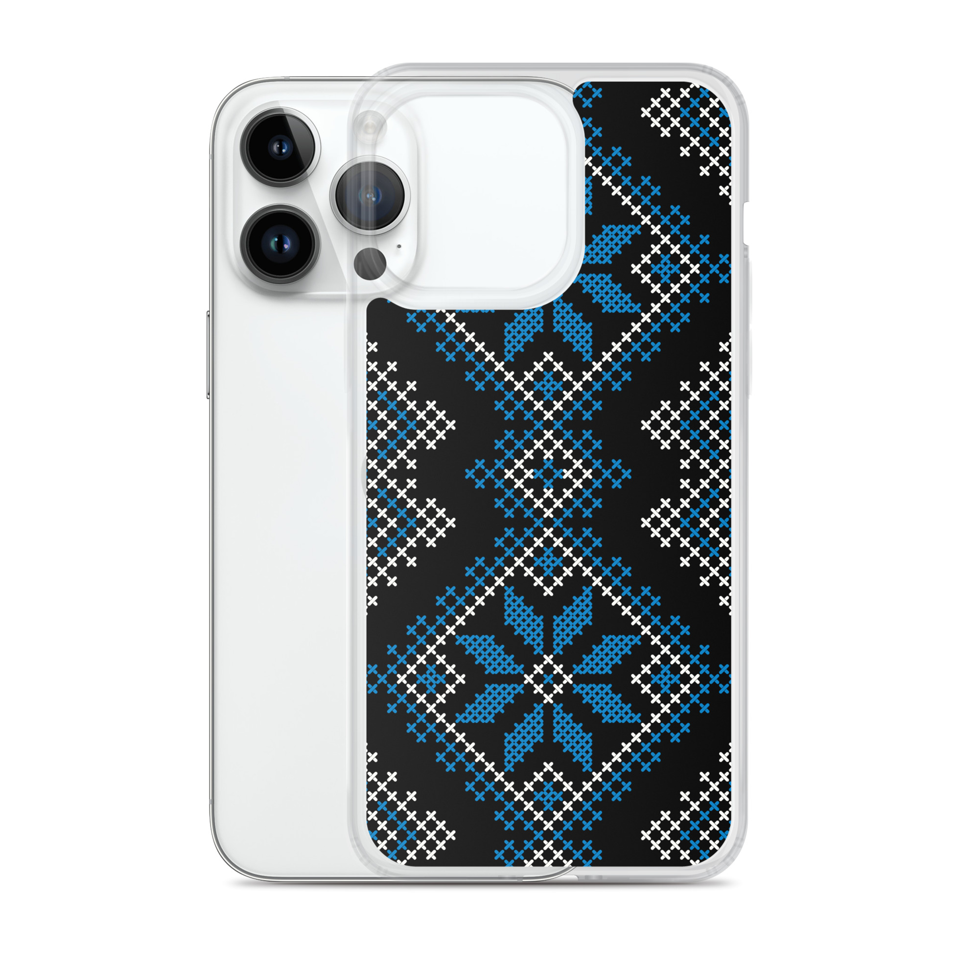Palestinian Realistic Tatreez Pattern #16 Customized iPhone Case - Image 11
