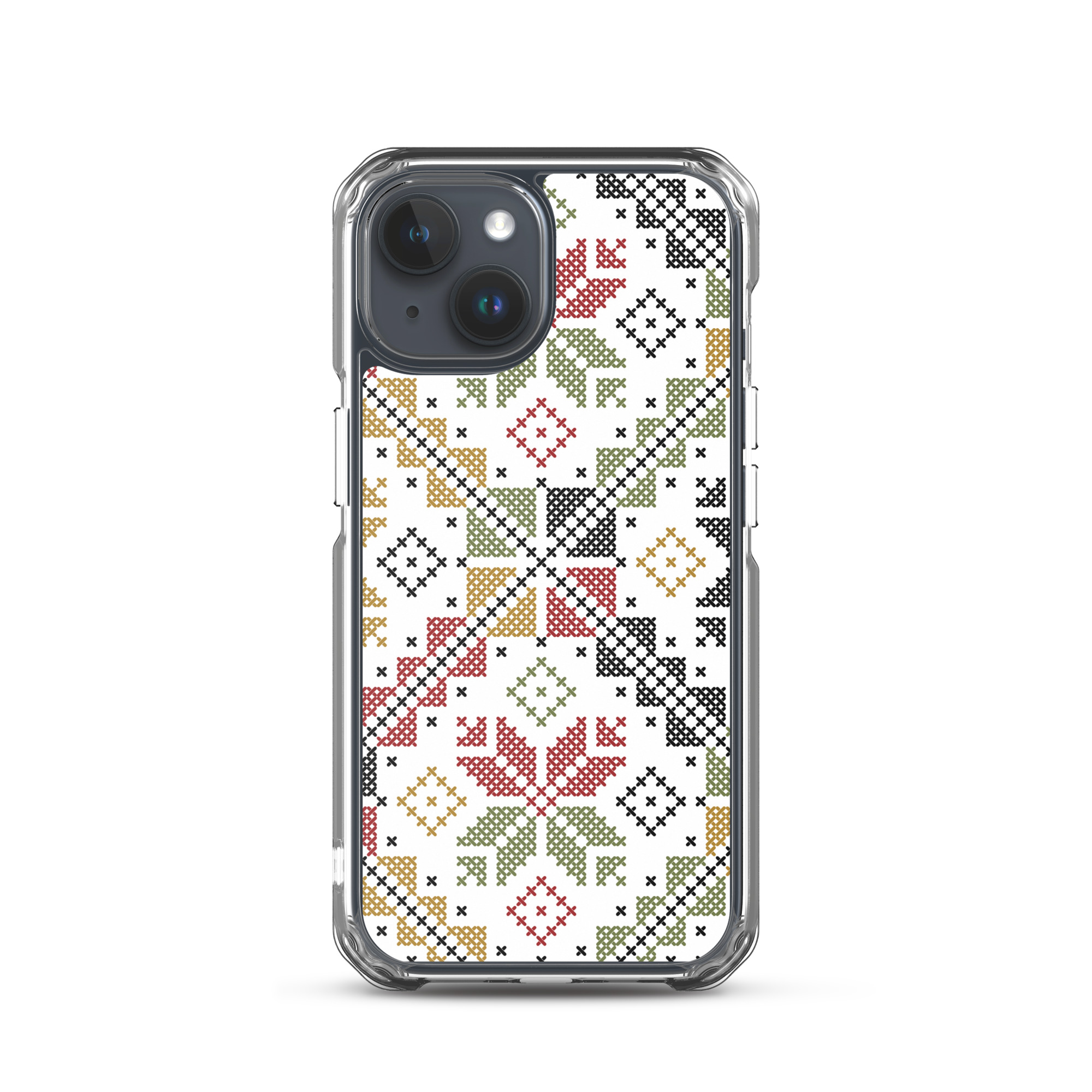Palestinian Tatreez iPhone Case Custom Embroidery Pattern#12 -Col - Image 23