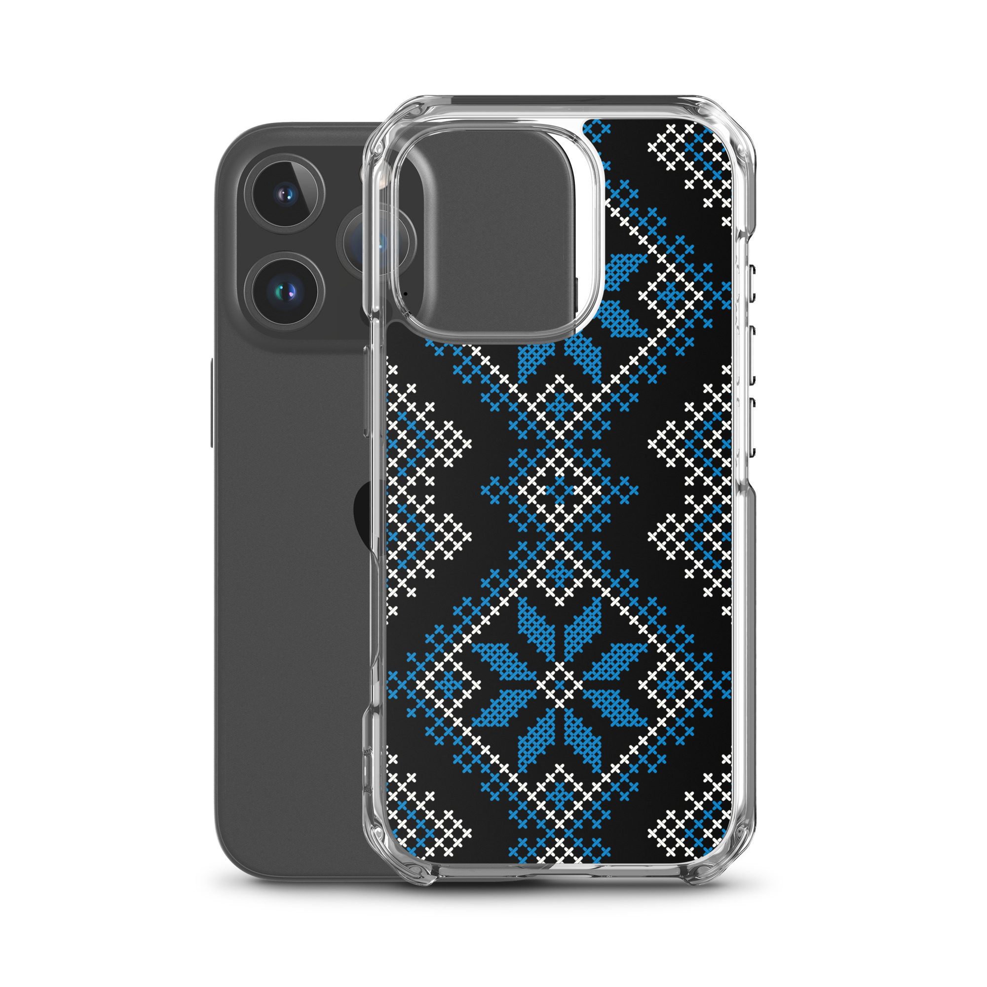 Palestinian Realistic Tatreez Pattern #16 Customized iPhone Case - Image 28