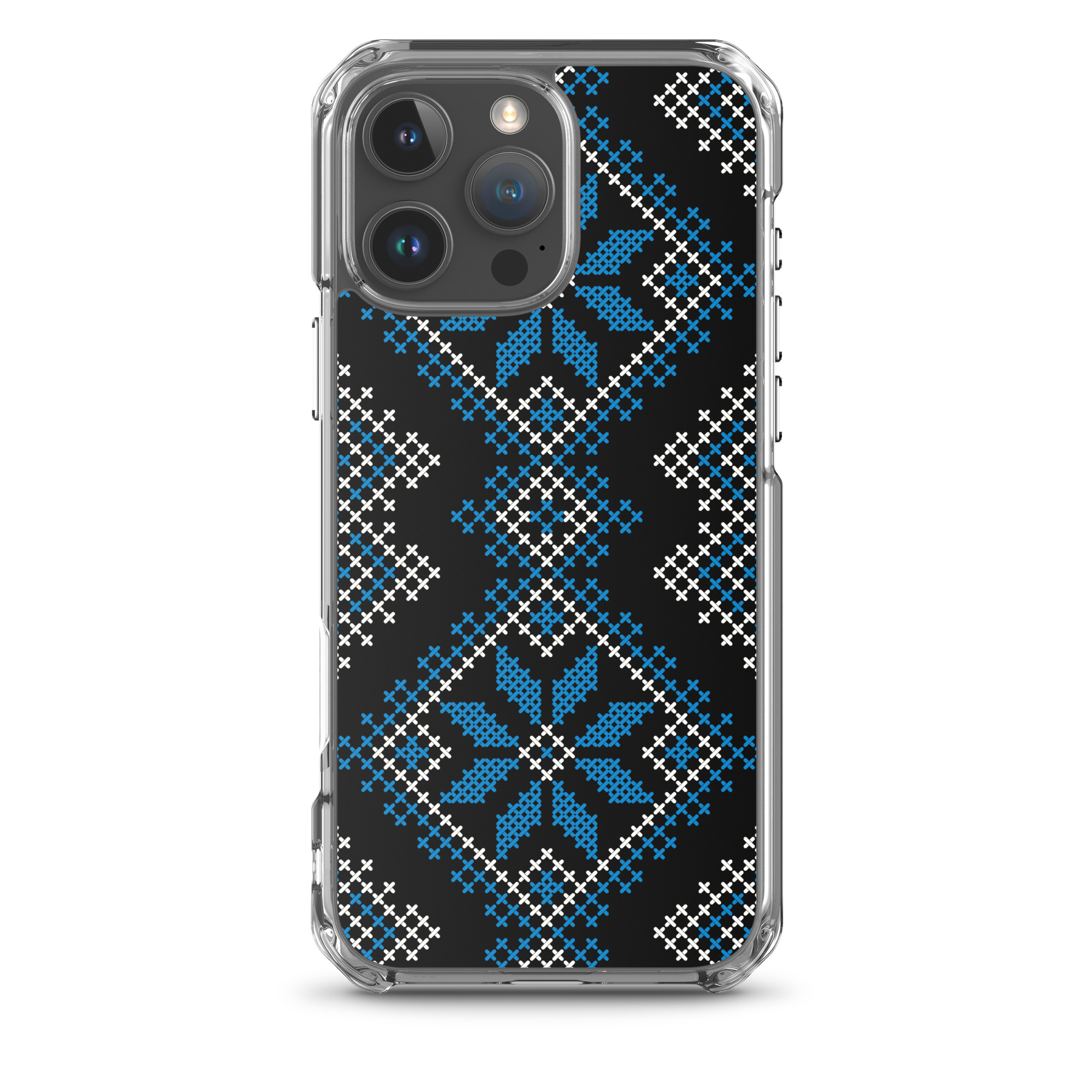 Palestinian Realistic Tatreez Pattern #16 Customized iPhone Case - Image 25