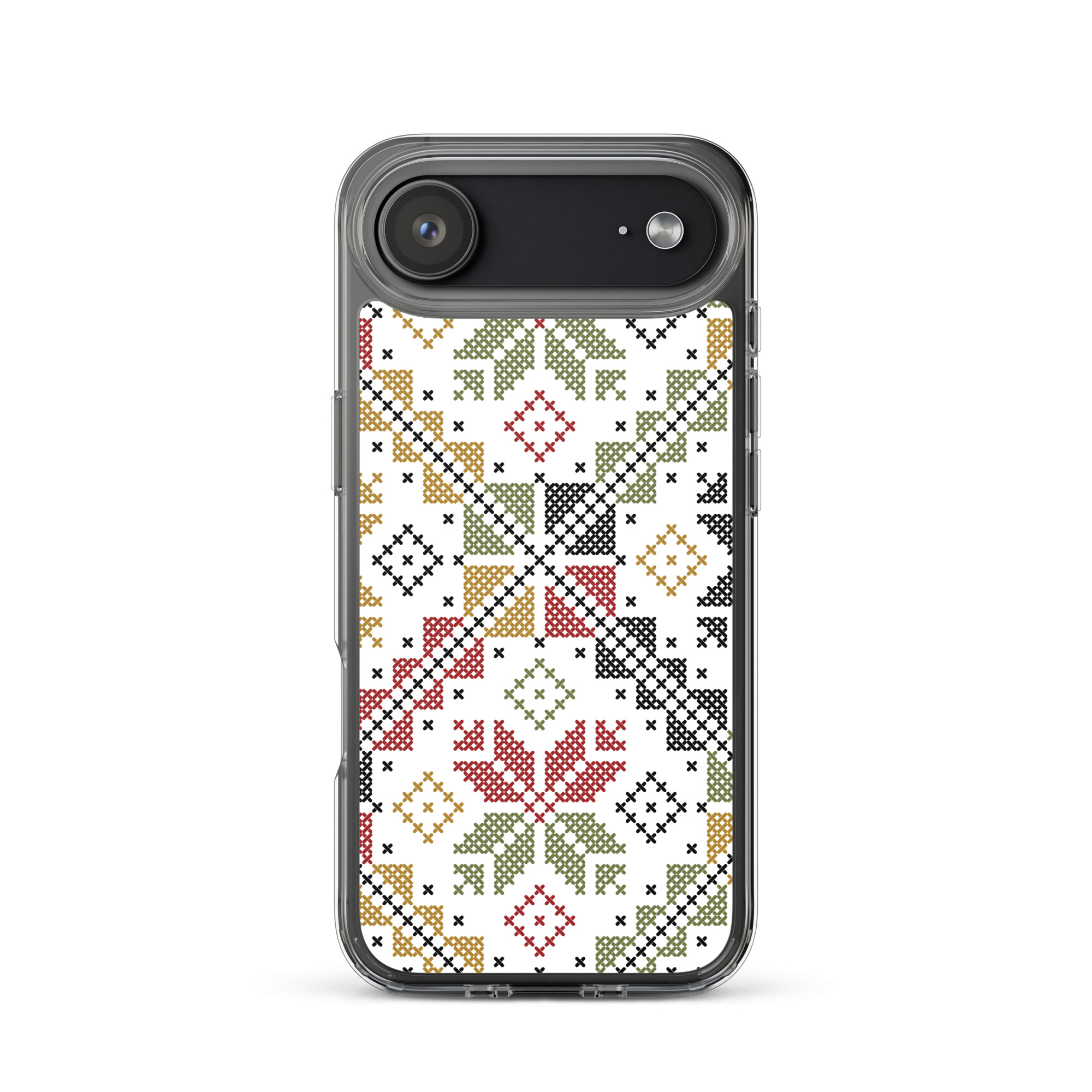 Palestinian Tatreez iPhone Case Custom Embroidery Pattern#12 -Col - Image 33