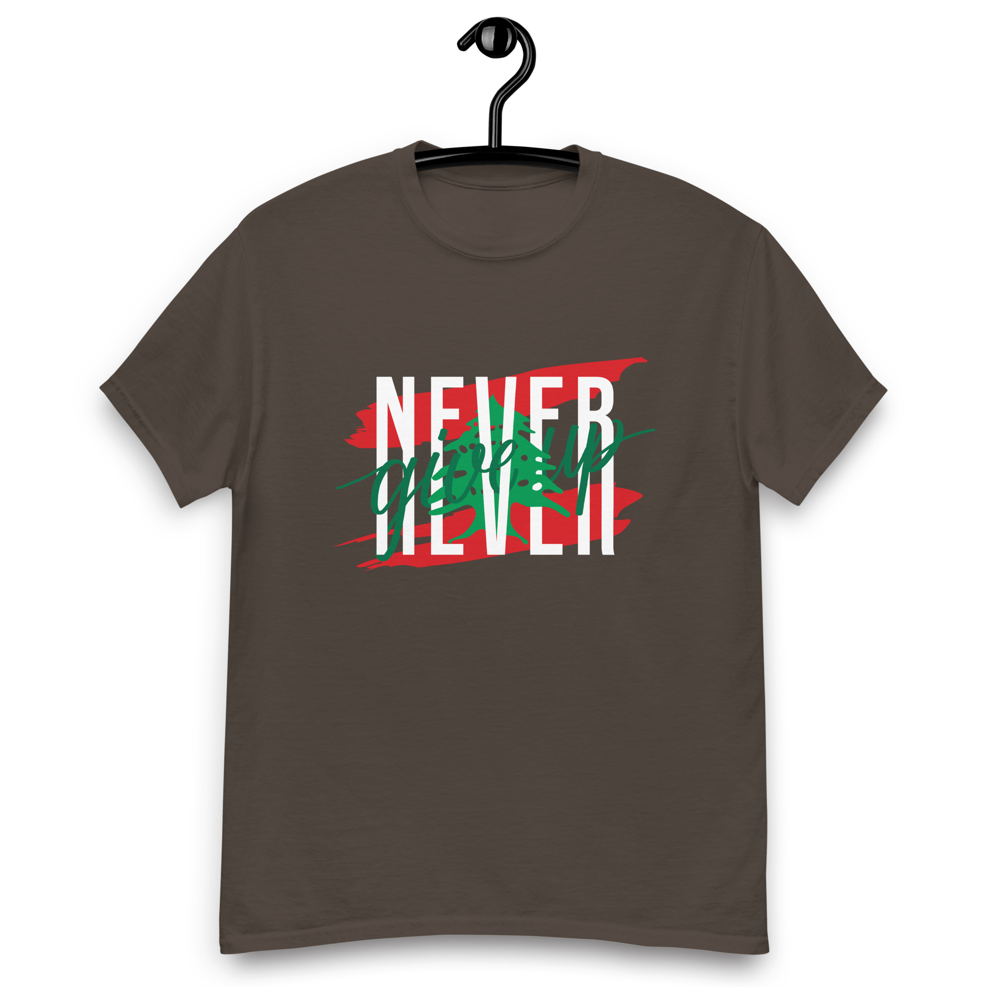 Lebanon Never Give Up Customized Unisex T-shirt - Image 10