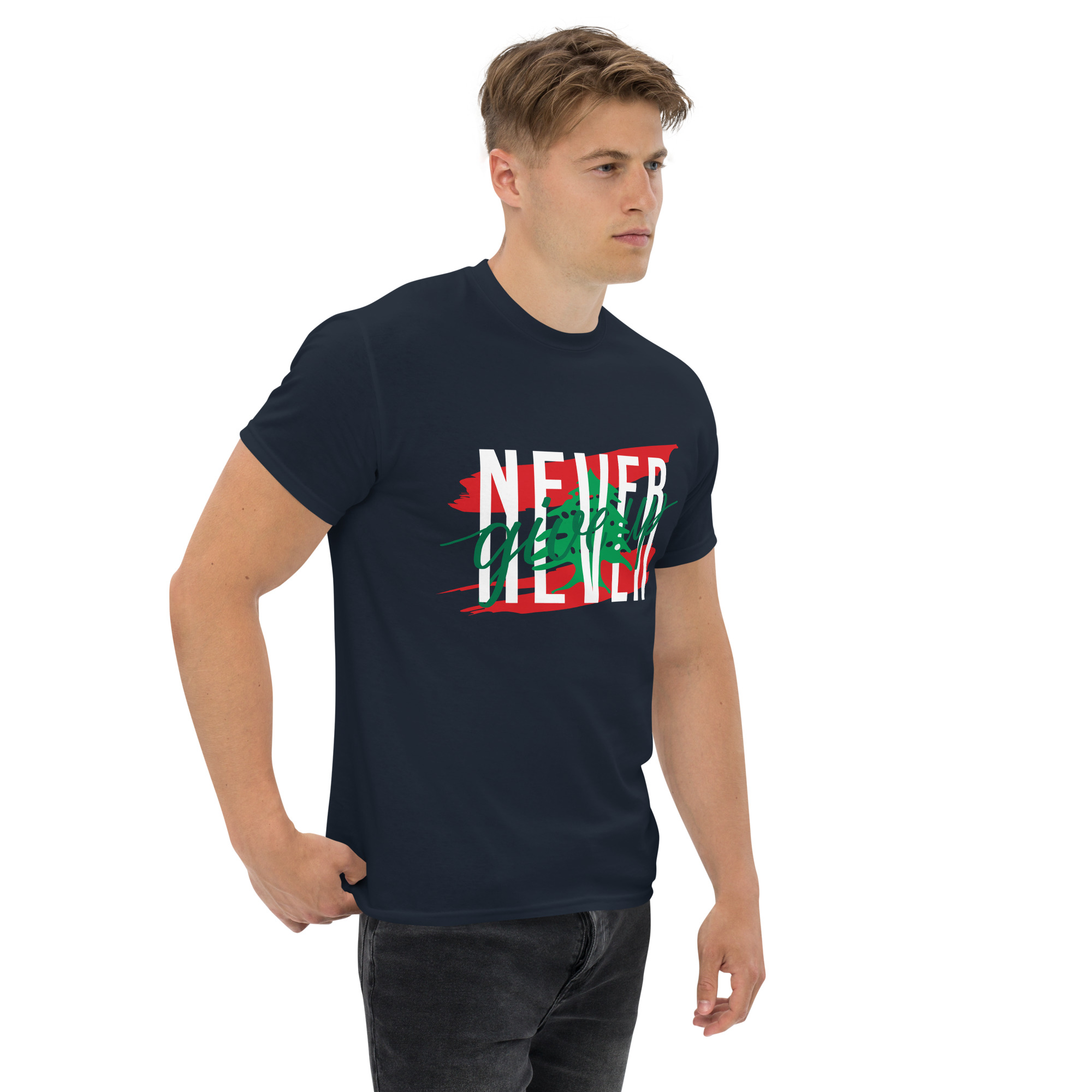 Lebanon Never Give Up Customized Unisex T-shirt - Image 3