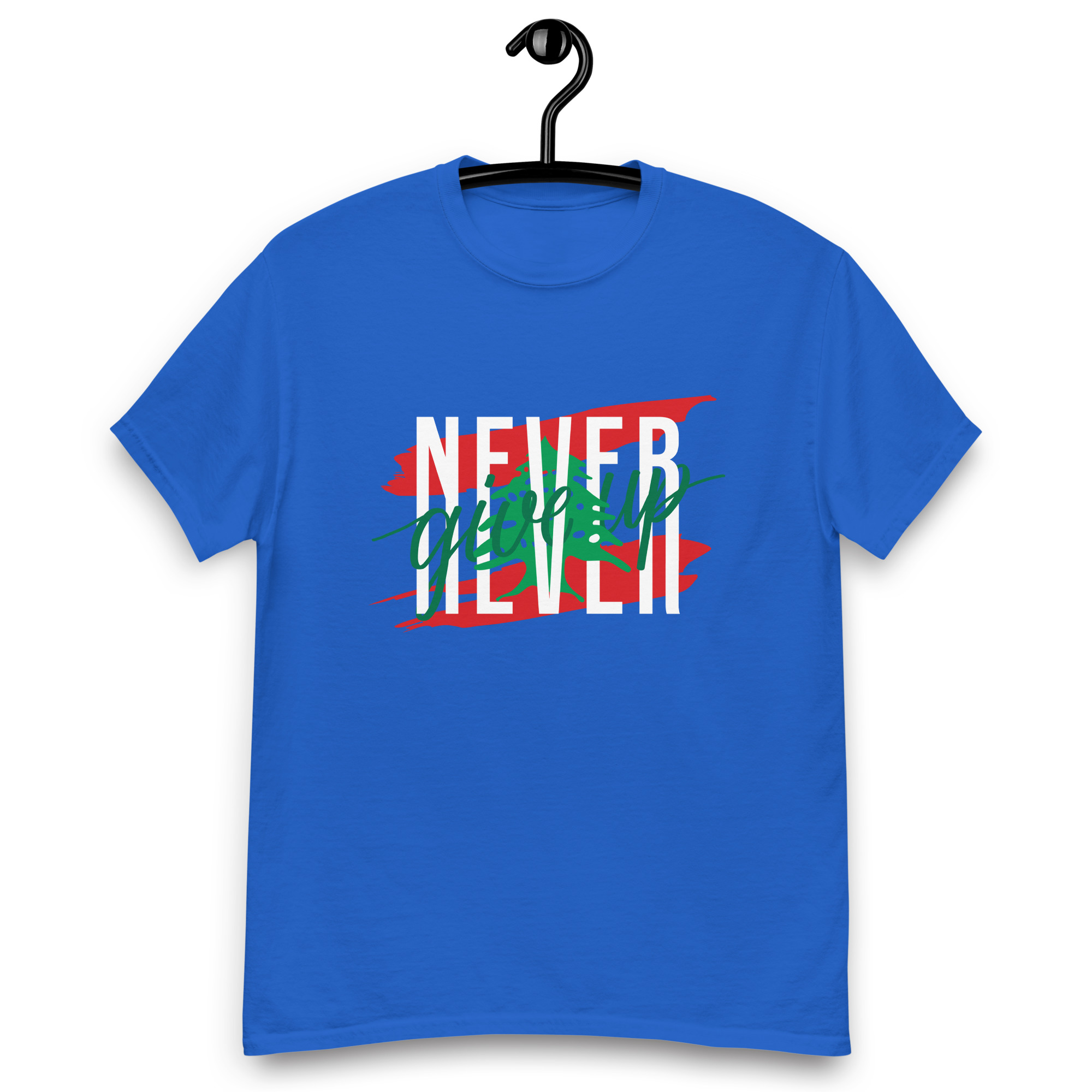 Lebanon Never Give Up Customized Unisex T-shirt - Image 11