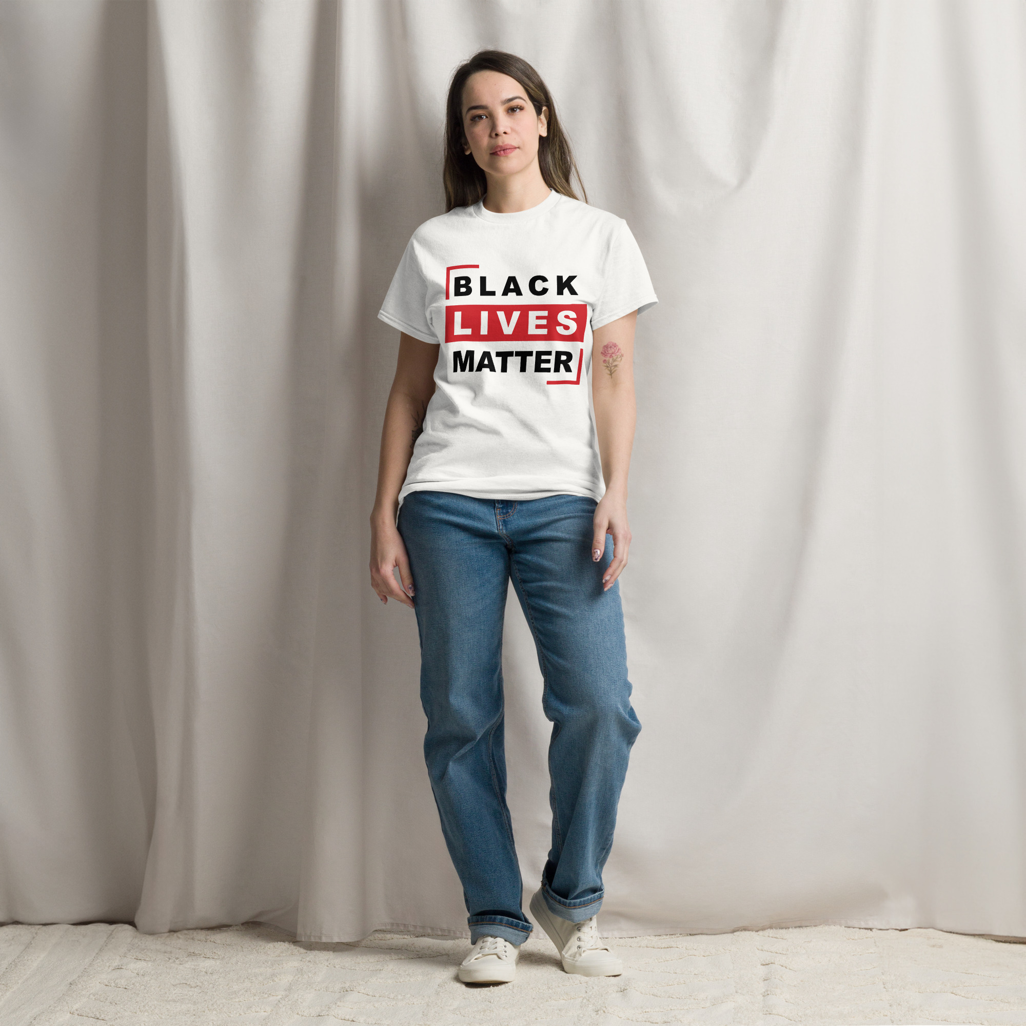 Black Lives Matter Customized Graphic T-shirt - Image 3