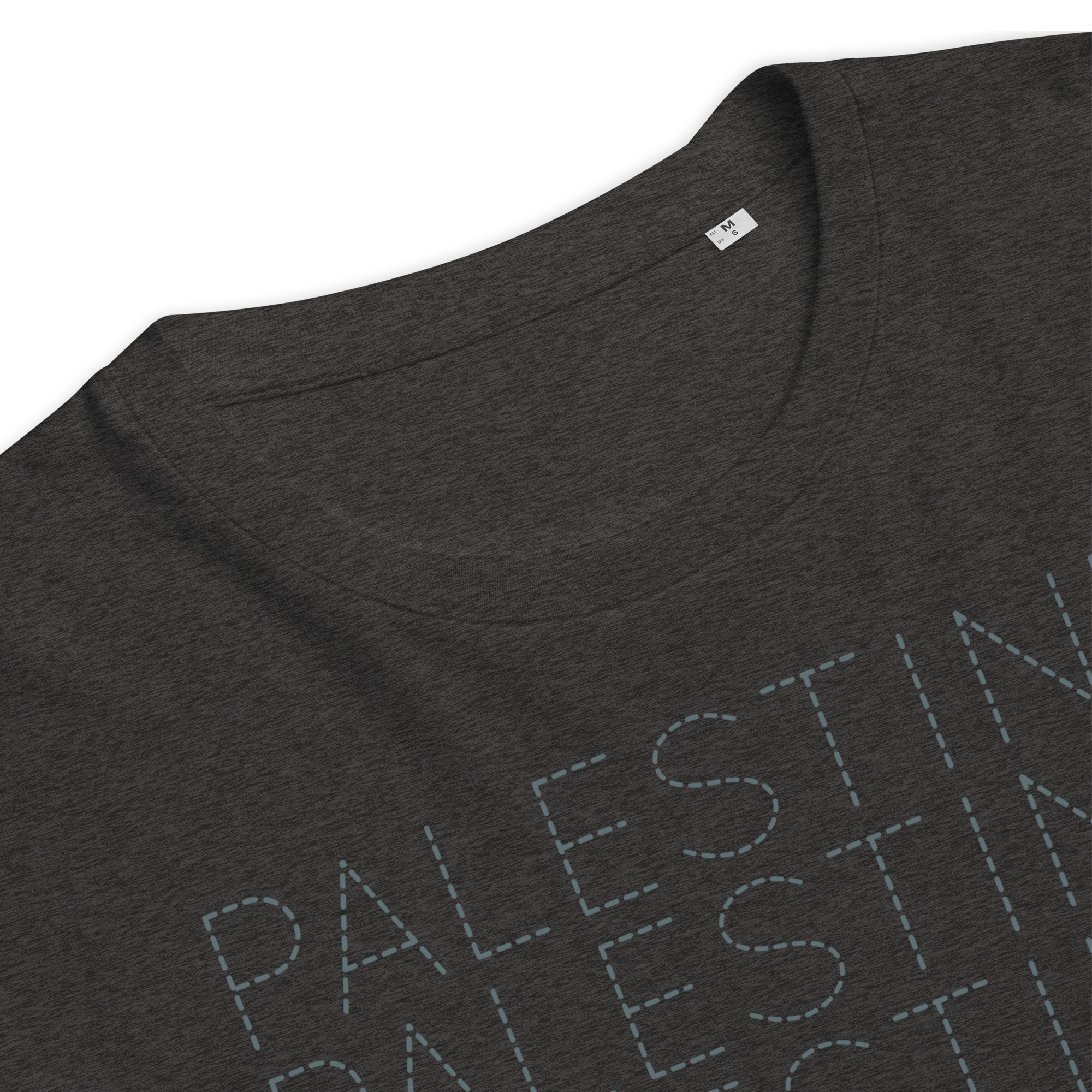 Palestine Arabic Calligraphy Customizable Unisex T-shirt - Image 6