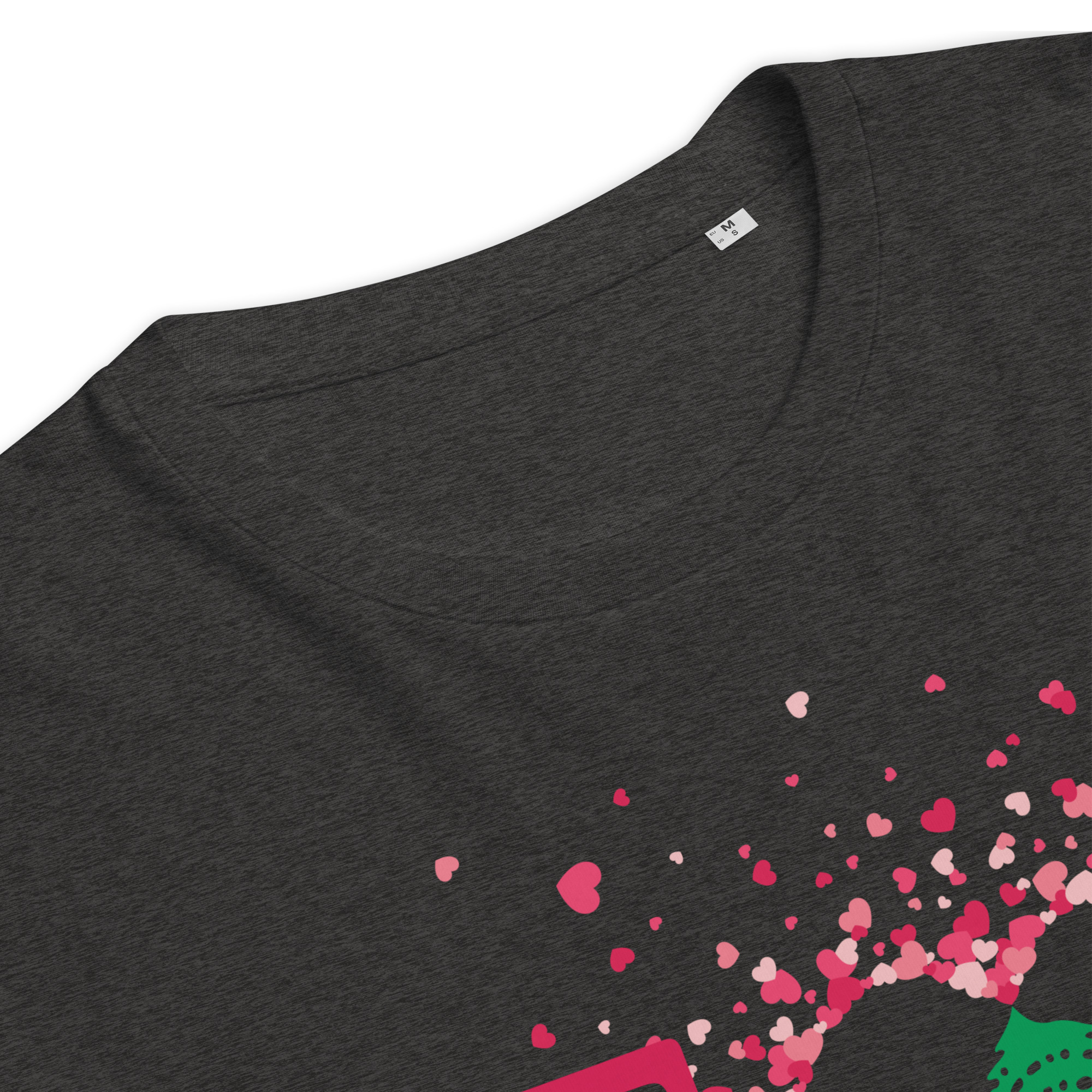 I Love Lebanon Organic Cotton Customizable T-shirt - Image 4