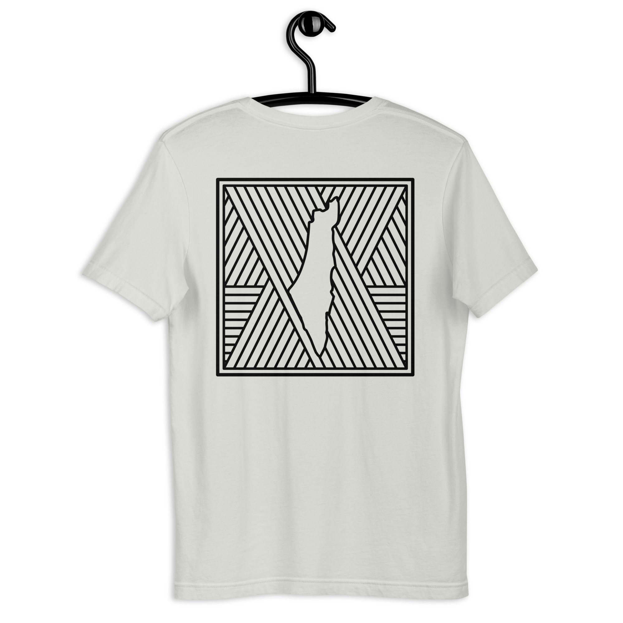 Palestine Map In Pattern Design Customized T-shirt - Image 12