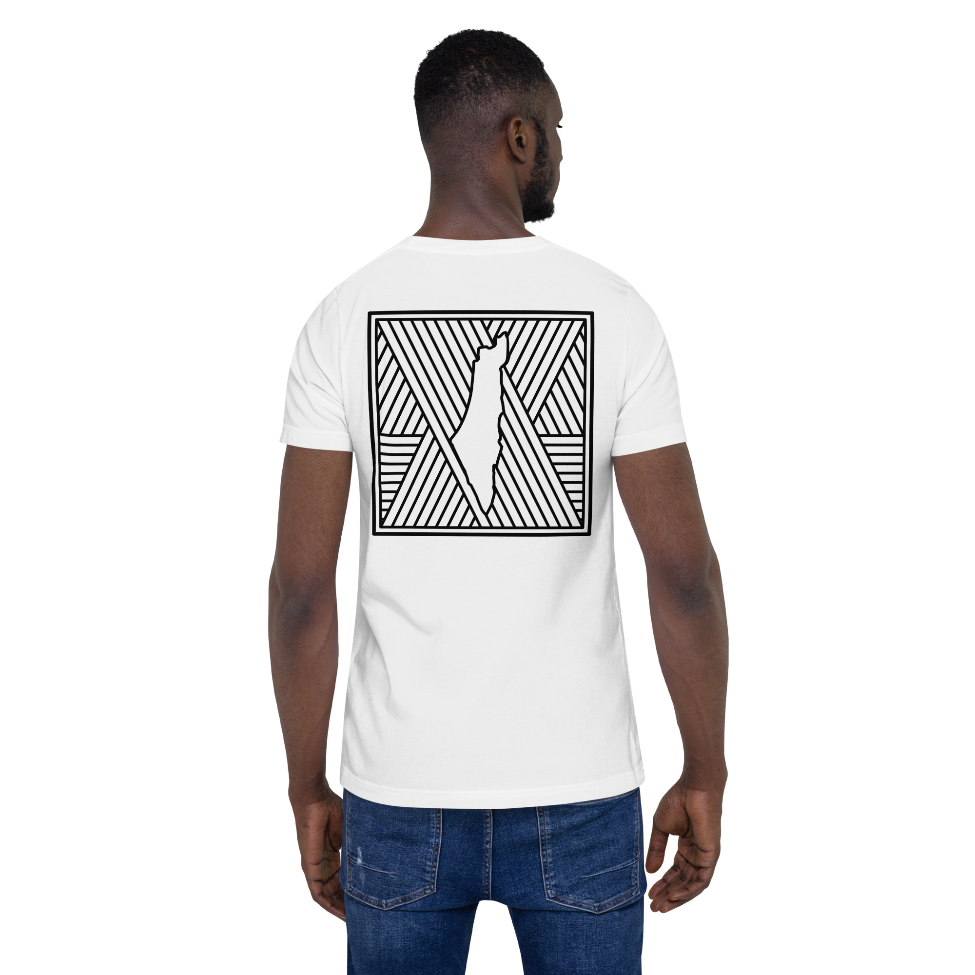 Palestine Map In Pattern Design Customized T-shirt - Image 10