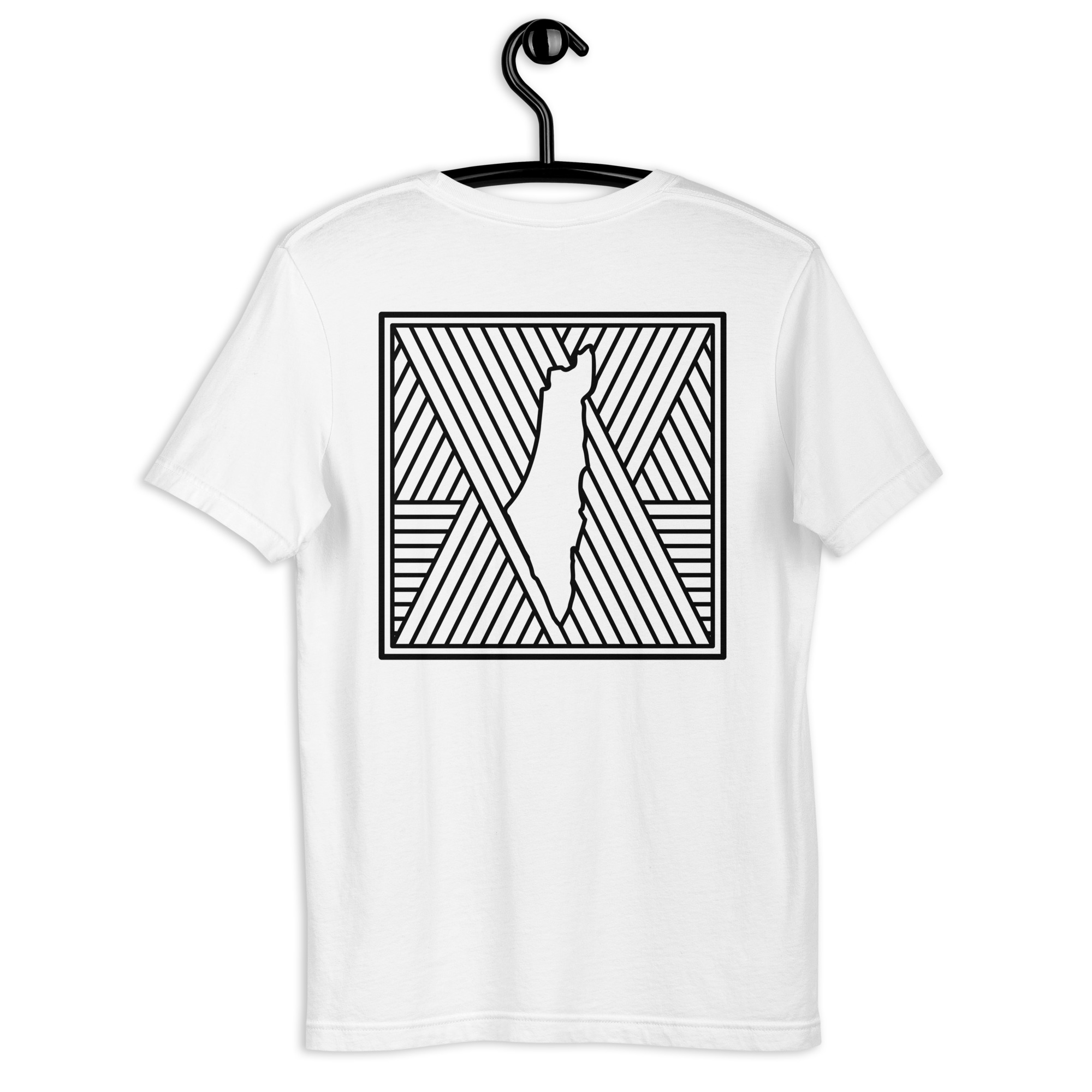 Palestine Map In Pattern Design Customized T-shirt - Image 13